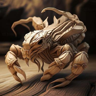 3D model Euscorpius (STL)